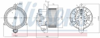 Salona ventilators NISSENS 87536 6