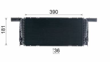 Radiators, Motora dzesēšanas sistēma MAHLE CR 1941 000P 12