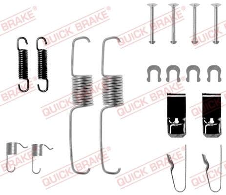 Piederumu komplekts, Bremžu loki QUICK BRAKE 105-0534 1