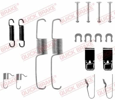 Piederumu komplekts, Bremžu loki QUICK BRAKE 105-0534 1