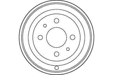 Bremžu trumulis TRW DB4201 2