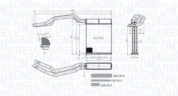 Siltummainis, Salona apsilde MAGNETI MARELLI 350218453000 1