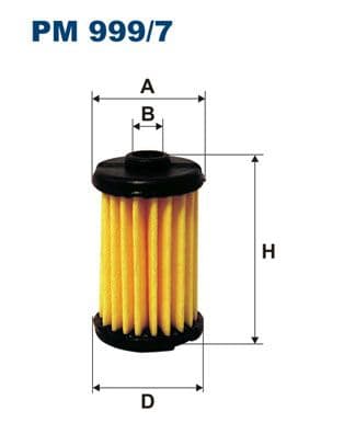 Degvielas filtrs FILTRON PM 999/7 1