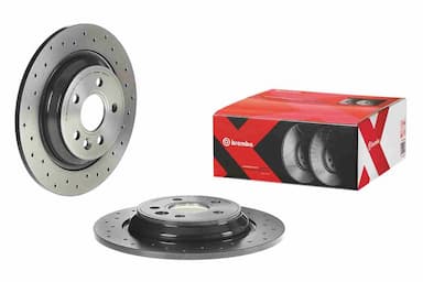 Bremžu diski BREMBO 08.A537.1X 2