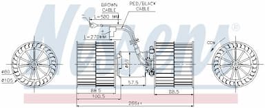 Salona ventilators NISSENS 87071 6