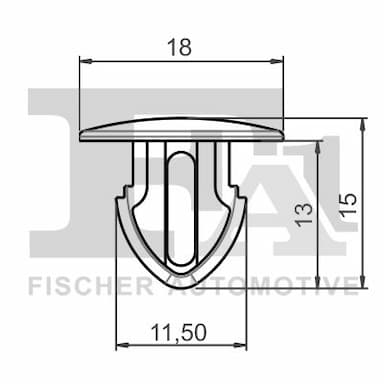 Moldings/aizsarguzlika FA1 22-10009.10 2