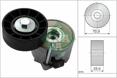 Siksnas spriegotājs, Ķīļsiksna Schaeffler INA 534 0280 10 1