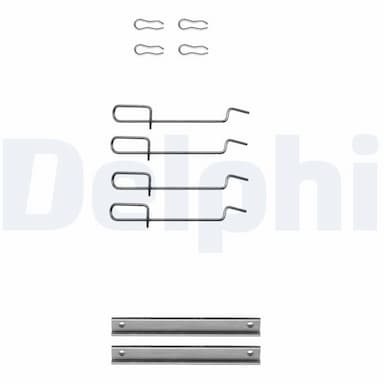 Piederumu komplekts, Disku bremžu uzlikas DELPHI LX0113 1