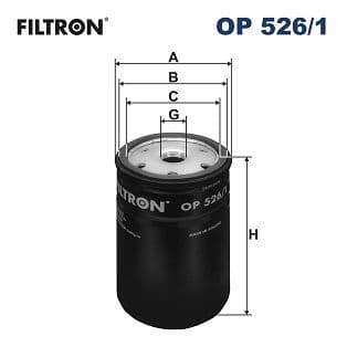 Eļļas filtrs FILTRON OP 526/1 1