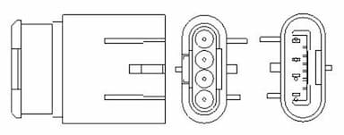 Lambda zonde MAGNETI MARELLI 466016355154 1