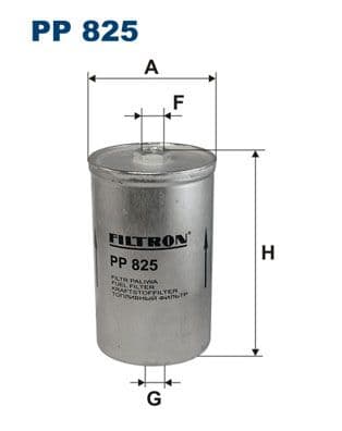 Degvielas filtrs FILTRON PP 825 1