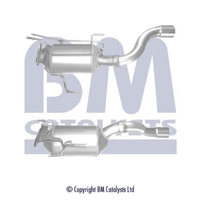 Nosēdumu-/Daļiņu filtrs, Izplūdes gāzu sistēma BM CATALYSTS BM11175 1