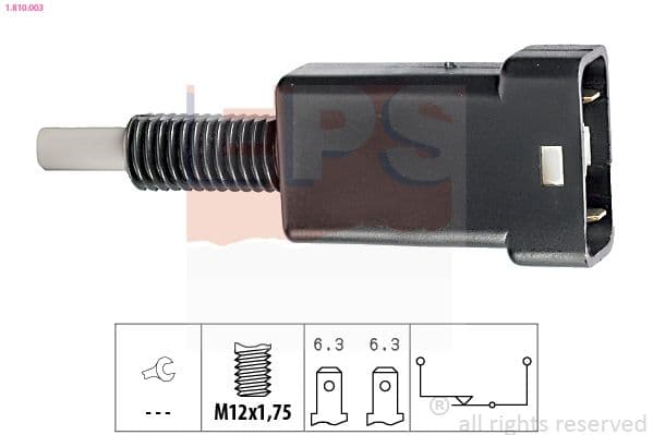 Bremžu signāla slēdzis EPS 1.810.003 1