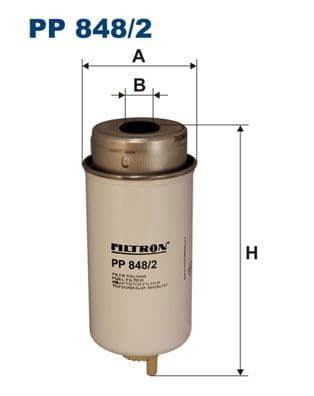 Degvielas filtrs FILTRON PP 848/2 1