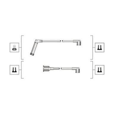 Augstsprieguma vadu komplekts MAGNETI MARELLI 941319170058 1