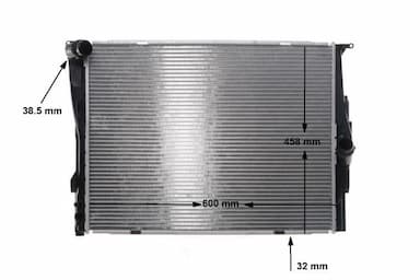 Radiators, Motora dzesēšanas sistēma MAHLE CR 1087 000S 13