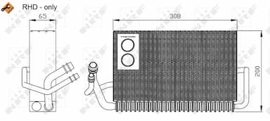 Iztvaikotājs, Gaisa kondicionēšanas sistēma NRF 36117 5