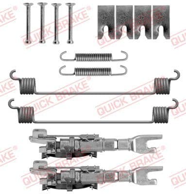 Piederumu komplekts, Bremžu loki QUICK BRAKE 105-0056S 1