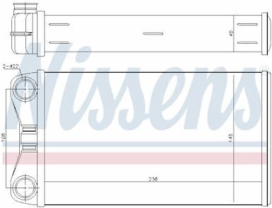 Siltummainis, Salona apsilde NISSENS 70226 7