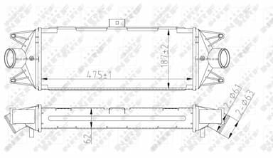 Starpdzesētājs NRF 30879 5