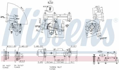 Kompresors, Turbopūte NISSENS 93095 6