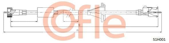 Spidometra trose COFLE S1H001 1