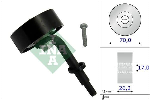 Spriegotājrullītis, Ķīļrievu siksna INA 531 0783 10 1