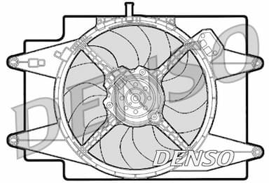 Ventilators, Motora dzesēšanas sistēma DENSO DER01001 1