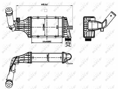 Starpdzesētājs NRF 30428 5