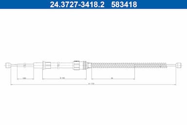 Trose, Stāvbremžu sistēma ATE 24.3727-3418.2 1