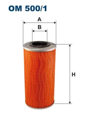 Eļļas filtrs FILTRON OM 500/1 1