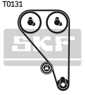 Zobsiksnas komplekts SKF VKMA 04222 2