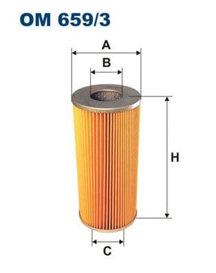 Eļļas filtrs FILTRON OM 659/3 1