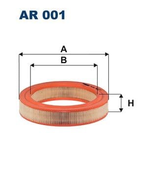 Gaisa filtrs FILTRON AR 001 1