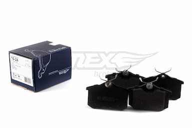 Bremžu uzliku kompl., Disku bremzes TOMEX Brakes TX 16-24 2