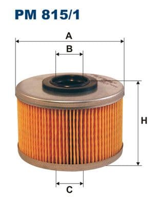 Degvielas filtrs FILTRON PM 815/1 1