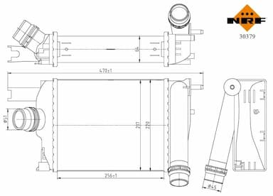 Starpdzesētājs NRF 30379 4