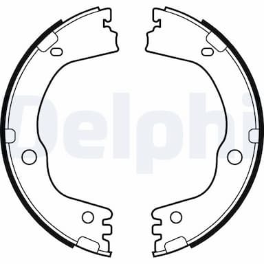 Bremžu loku kompl., Stāvbremze DELPHI LS2081 1