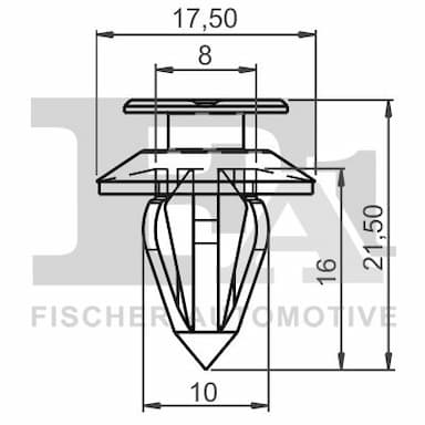 Moldings/aizsarguzlika FA1 21-40013.5 2