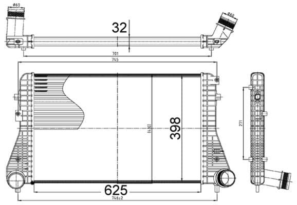 Starpdzesētājs MAHLE CI 517 000S 1