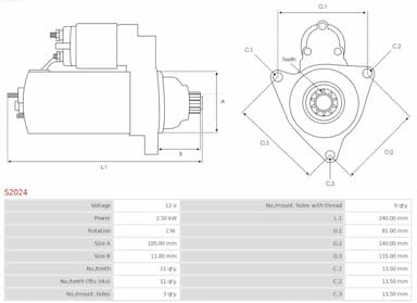 Starteris AS-PL S2024 5