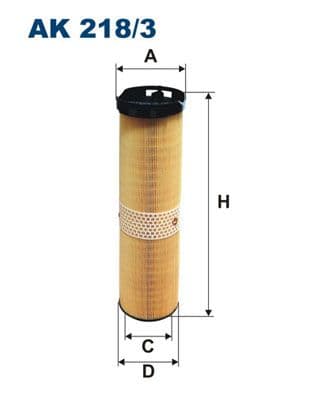 Gaisa filtrs FILTRON AK 218/3 1