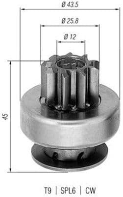 Zobrats, Starteris MAGNETI MARELLI 940113020237 1