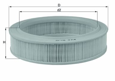 Gaisa filtrs KNECHT LX 81 1