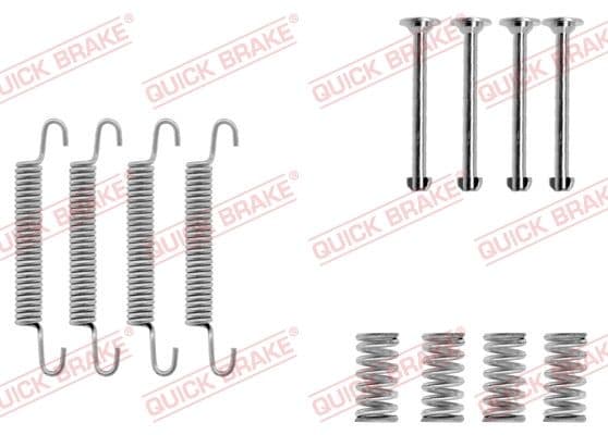 Piederumu komplekts, Stāvbremzes mehānisma bremžu loks QUICK BRAKE 105-0667 1