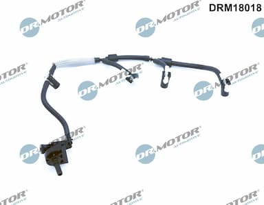 Šļūtene, Degvielas noplūde Dr.Motor Automotive DRM18018 1