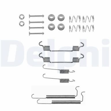 Piederumu komplekts, Bremžu loki DELPHI LY1133 1