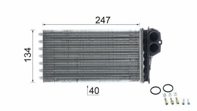 Siltummainis, Salona apsilde MAHLE AH 88 000P 12