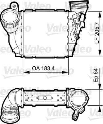 Starpdzesētājs VALEO 817557 1