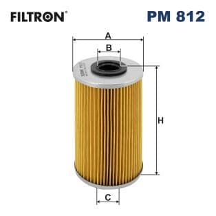 Degvielas filtrs FILTRON PM 812 1